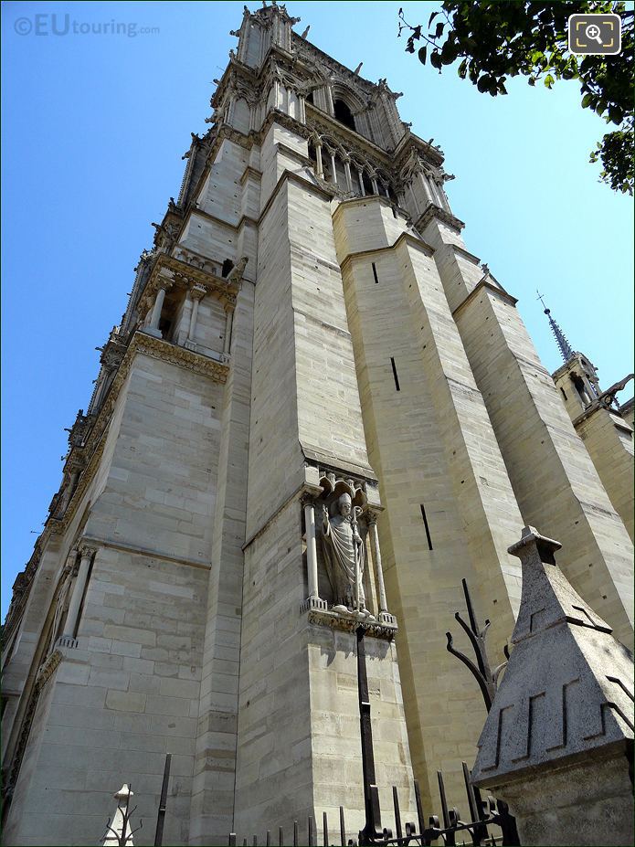 South tower of Notre Dame Cathedral