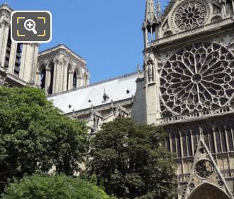 South side of Notre Dame Cathedral