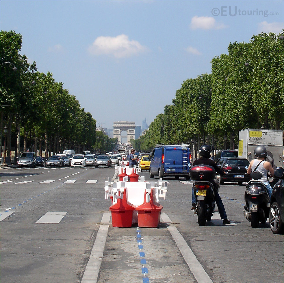 Cartier paris avenue des champs elysees hi-res stock photography