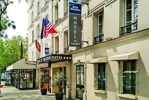 Best Western Au Trocadero - 3 Star Hotel In Paris France