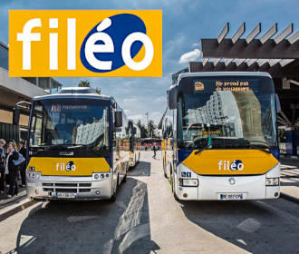 Fileo Buses At CDG Airport