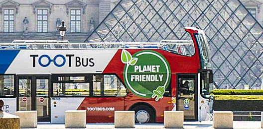 Tootbus Paris sightseeing bus tours