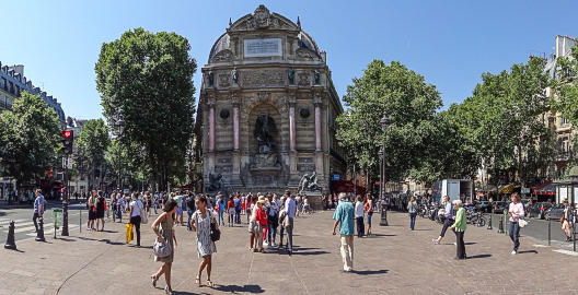 Place Saint-Michel Paris