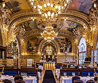 Le Train Bleu restaurant in Paris France