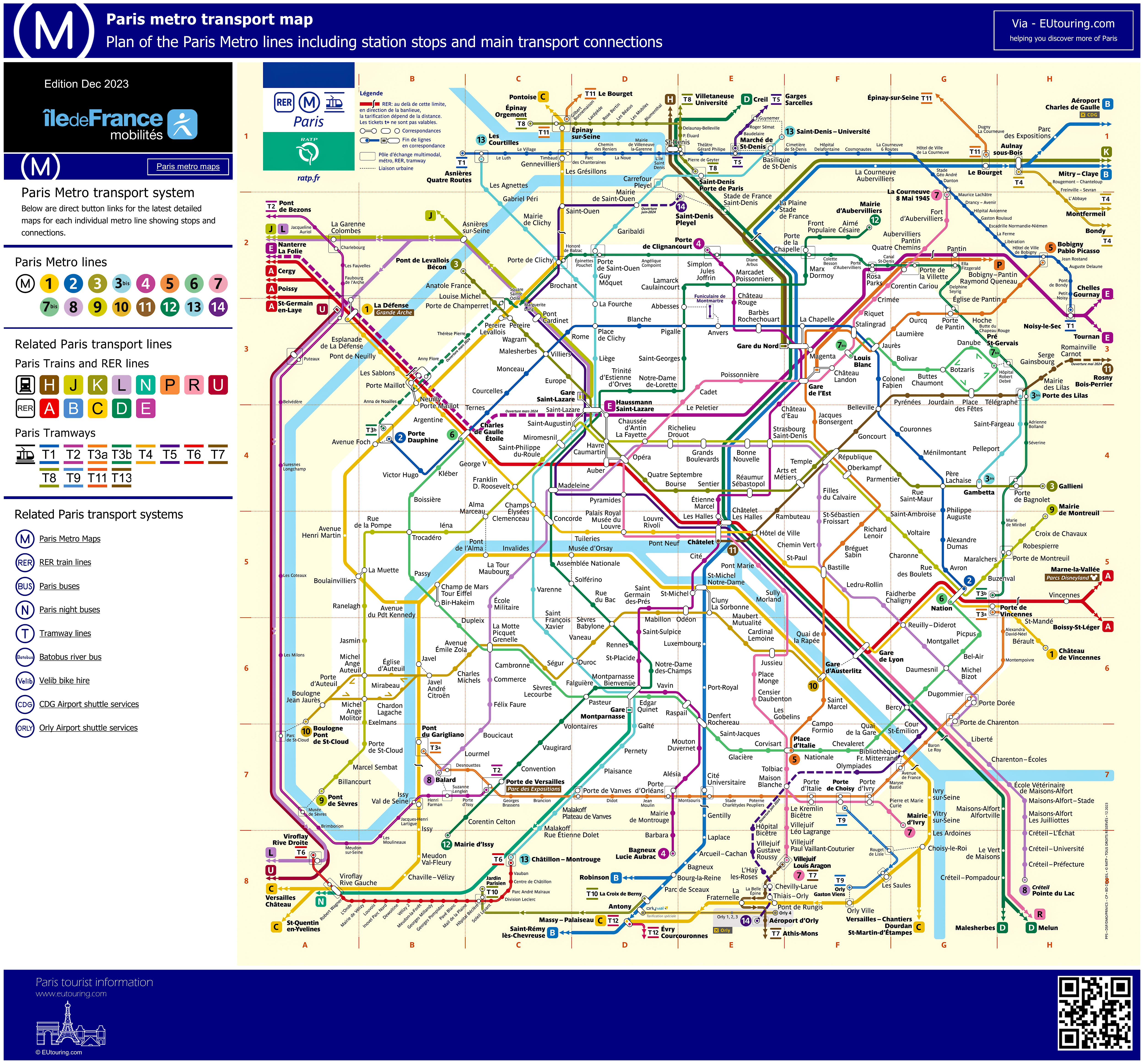 Infos sur » paris map metro » Vacances - Arts- Guides Voyages