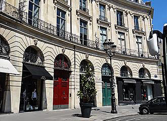 Place des Victoires In Paris France