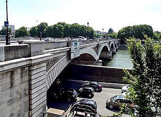 Pont d’Austerlitz bridge in Paris France