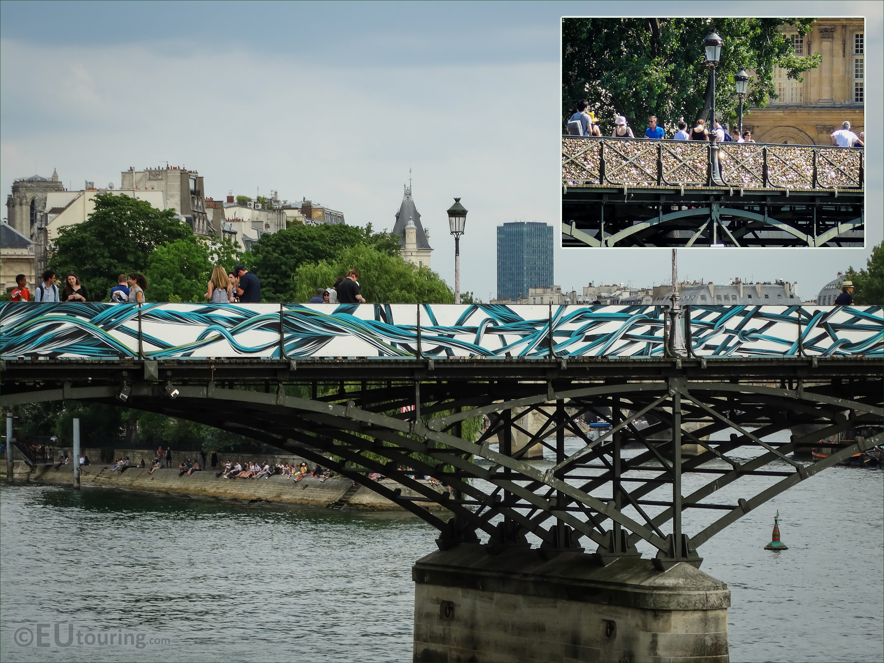 Locks of Pont Des Arts in Paris France - Love Bridge Editorial Image -  Image of agreement, locks: 102954495