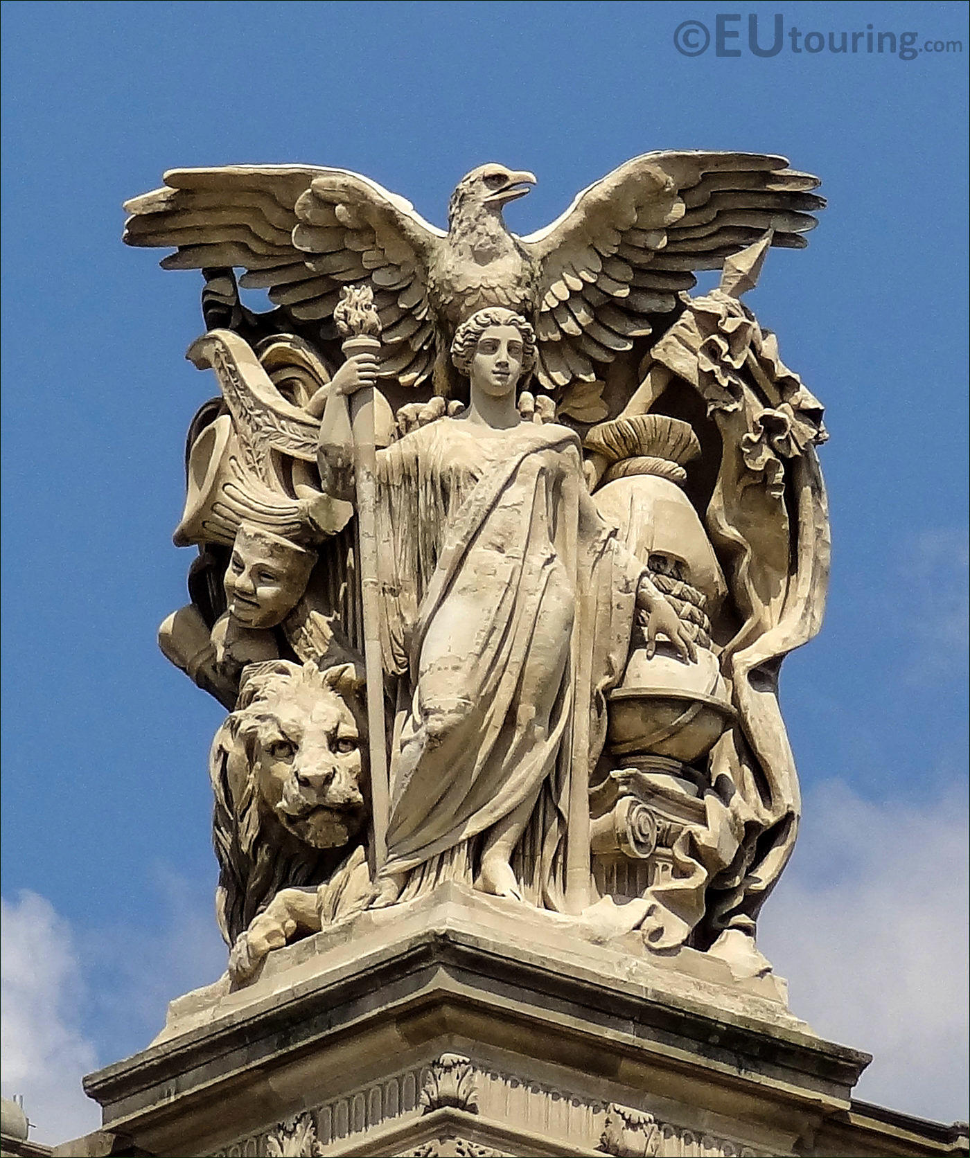 Constant ROUX - Monument à Nicolas Poussin
