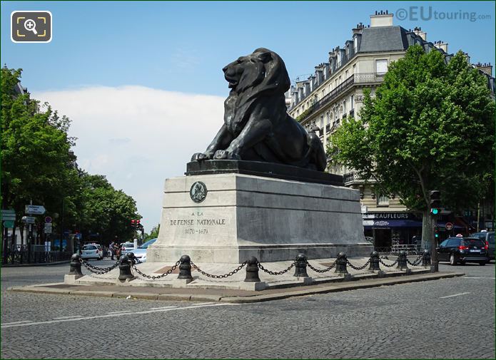 Place Denfert-Rochereau and Lion of Belfort